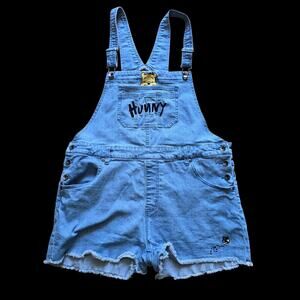 Disney Women's Winnie the Pooh Hunny Shortalls, Size XL